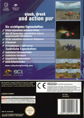 Rally Championship box cover back